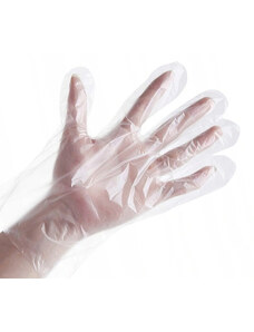 Kosmetické rukavice fóliové 100ks