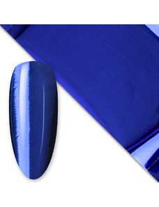 Zdobicí fólie na nehty - Blue Shine, 80cm