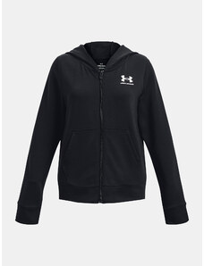 Under Armour Mikina UA Rival Terry FZ Hoodie-BLK - Holky