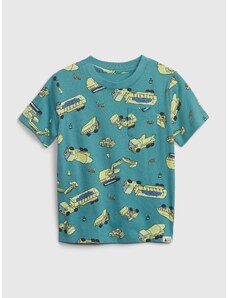 GAP Dětské vzorované tričko - Kluci