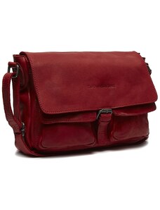 The Chesterfield Brand Dámská kožená taška přes rameno Zurich červená