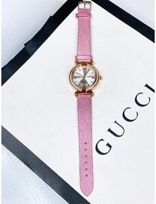 Webmoda Dámské elegantní hodinky s kamínky - růžové