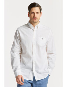 KOŠILE GANT REG COTTON LINEN SHIRT bílá S