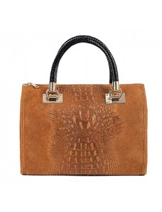 Luxusní italská kabelka z pravé kůže VERA "Nofia" 23x30cm