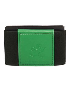 MakakaOnTheRun Slim peněženka zeleno-černá