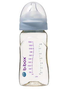 Antikoliková kojenecká láhev, 240ml, b.box, modrá