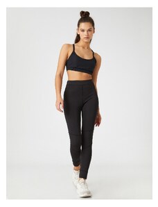 Koton Normal Waist Sports Leggings with Stitching Detail.