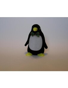 Sametová krabička na šperky - tučňák
