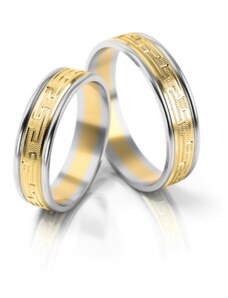 Linger Zlaté snubní prsteny NR200