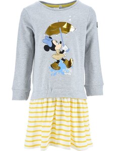 DISNEY MINNIE MOUSE ŠEDO-ŽLUTÁ MIKINA SE SUKÝNKOU Šedá