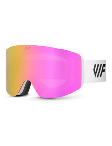 Lyžařské a snowboardové brýle VIF SKI & SNB White x Pink