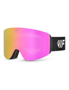 Lyžařské a snowboardové brýle VIF SKI & SNB Black x Pink