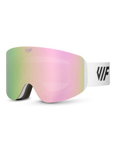 Lyžařské a snowboardové brýle VIF SKI & SNB White x Rose Pink