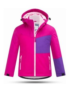 Dívčí bunda zimní Kugo B2995 - růžová