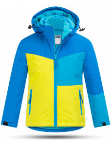 Chlapecká bunda zimní Kugo B2995 - žlutá