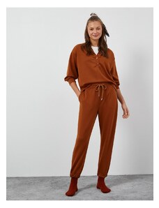 Koton Hooded Pajama Top Long Sleeve