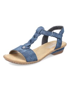 Dámské sandály RIEKER 63450-14 modrá