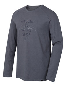 Pánské tričko Hannah GRUTE steel gray mel