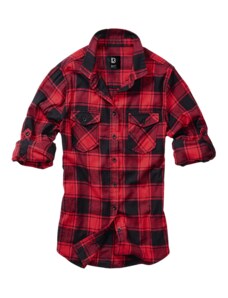 Brandit Košile Ladies Amy Flanell Shirt červená | černá S