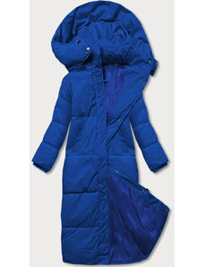 Ann Gissy Světle modrá dlouhá dámská zimní bunda (AG3-3031)