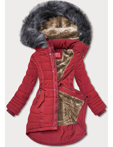 Dámská zimní bunda STELLAR červená Dstreet