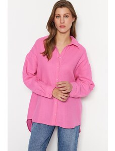 Trendyol Pink Woven Shirt