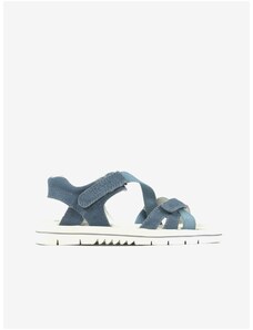 Modré holčičí semišové sandály Richter - Holky