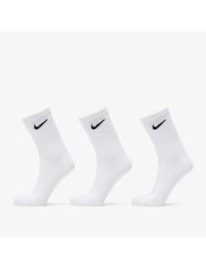 Pánské ponožky Nike Everyday Lightweight Crew Socks 3-Pack White/ Black