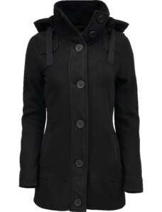 Brandit Kabát Women Square Fleece Jacket černý 3XL
