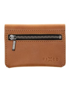 Fixed kožená peněženka Tripple wallet hnědá