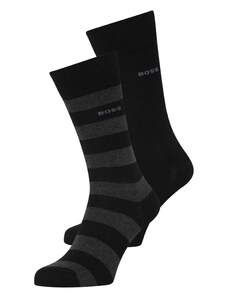 BOSS Black Ponožky šedá / světle šedá / černá