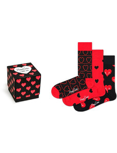 Dárkový box Happy Socks 3-Pack I Love You Gift Box