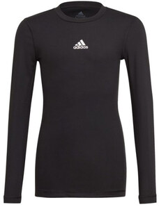 Dětské termo triko Adidas Jr Techfit LS T-Shirt Black