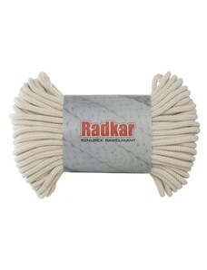 Bavlněná šňůra RADKAR 7 mm - 050 přírodní / ecru