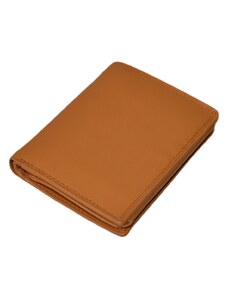 Dariya Bags Kvalitní oranžová pánská peněženka