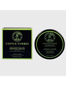 Castle Forbes Shaving Cream krém na holení s limetkou 200 ml