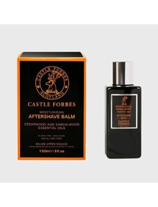 Castle Forbes Aftershave Balm balzám po holení s cedrovým a santalovým dřevem 150 ml
