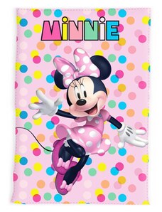 Setino Dětská flísová deka Minnie Mouse - Disney - 100 x 140 cm