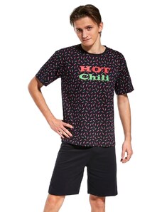 Chlapecké krátké pyžamo Cornette 146/42 Hot Chili