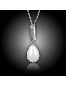 Elanis Jewel Perlový náhrdelník Giselle White Pearl