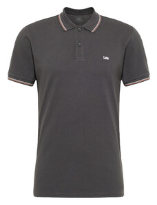 Wrangler Tričko Lee PIQUE POLO WASHED BLACK