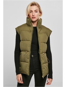 UC Ladies Dámská vesta Puffer Puffer Olive