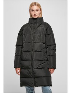 UC Ladies Dámský kabát High Neck Puffer Coat černý