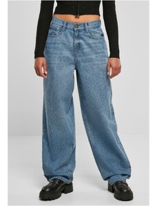 UC Ladies Dámské džíny s vysokým pasem 90´S Wide Leg Denim Pants - modré