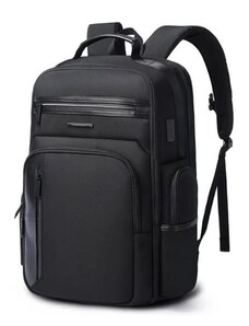 BANGE cestovní školní batoh s USB DENIZ Černý 30L Bange BG2602