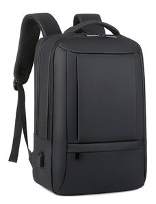 Weixier pánský elegantní batoh s USB Pireus Černý 16L WEIXIER F2029