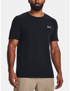 Under Armour Tričko UA Seamless Grid SS-BLK - Pánské