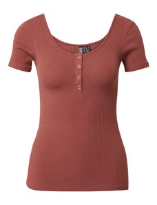 PIECES Tričko 'PCKitte' rezavě červená