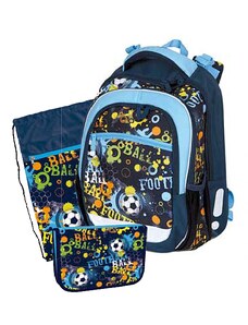 Školní batoh Stil 3 dílný set Football