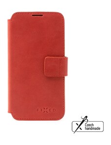 Kožené pouzdro typu kniha FIXED ProFit pro Apple iPhone 14, červené FIXPFIT2-928-RD
